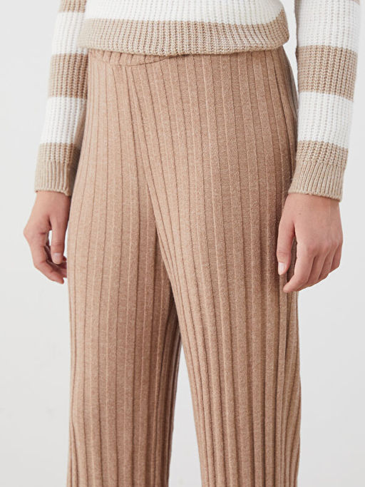 Beli Lastikli ?spanyol Pa?a Kad?n Pantolon