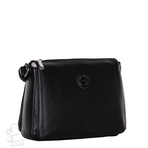 Сумка женская  1366-01 black Polina&Eiterou