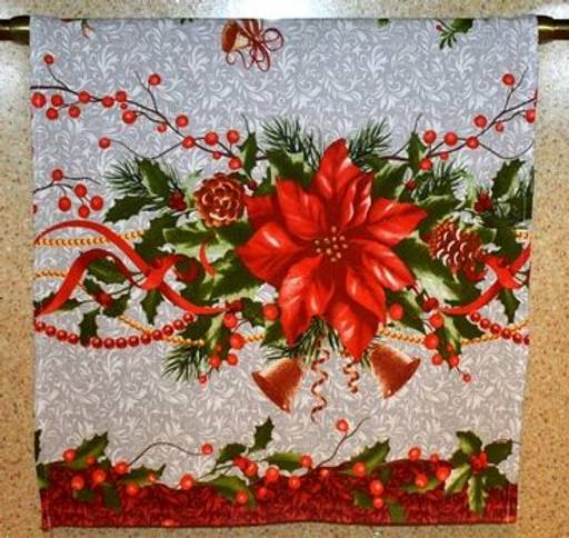 Полотенце 45*70 см. Новогоднее рогожка хлопок 100% - Лен поволжья фото 3