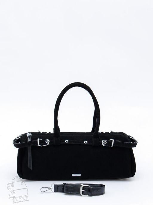 Сумка женская кожаная 98420MSS black Velina Fabbiano-Safenta