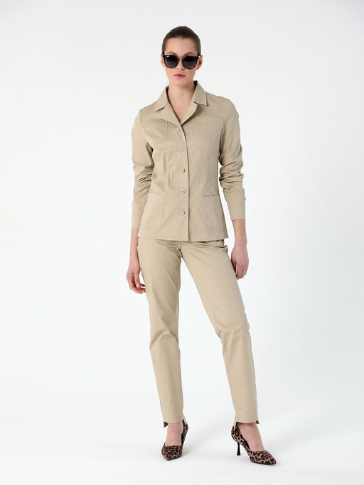 25219 Жакет бежевый