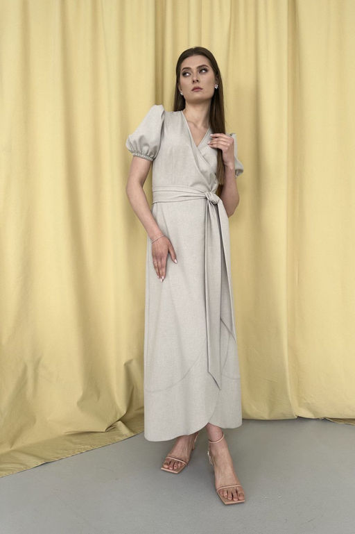 Платье AURA 3213-164 серый