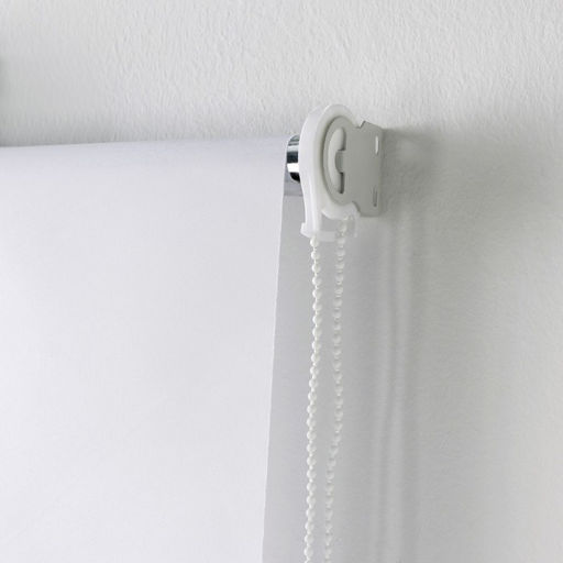 Штора рулонная Механика. Блэкаут, 60180 см (с учётом креплений 3,5 см), цвет белый - Simaland фото 4