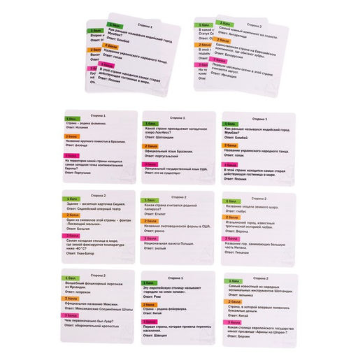 Настольная игра Мировая викторина - Лас играс kids фото 9