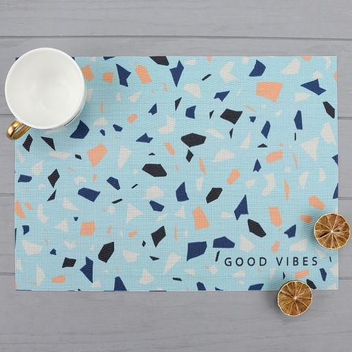 Цена за 2 шт. Салфетка на стол «Good vibes», ПВХ, 40×29 см