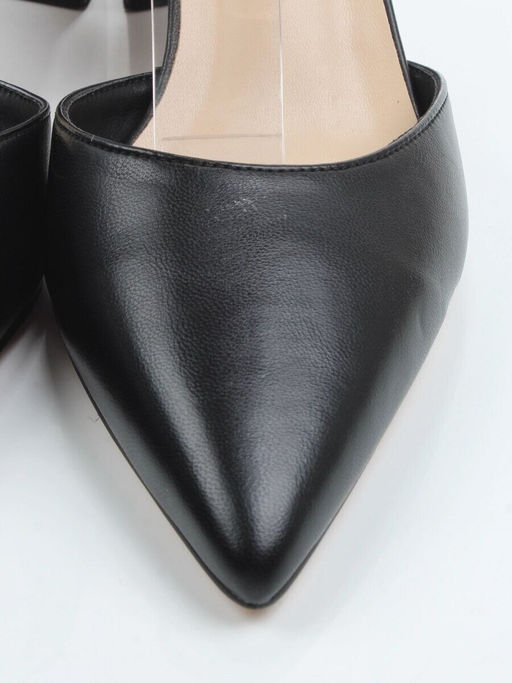 06-HDP1168-1 BLACK Туфли летние женские (натуральная кожа)