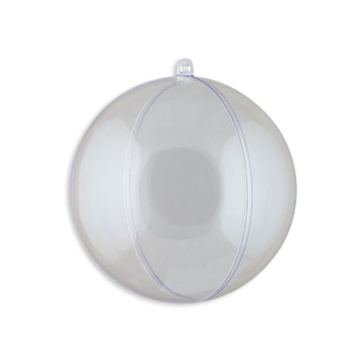 Love2art PLB-003 Заготовка для декорирования шар пластик d 10 см 5 шт прозрачный