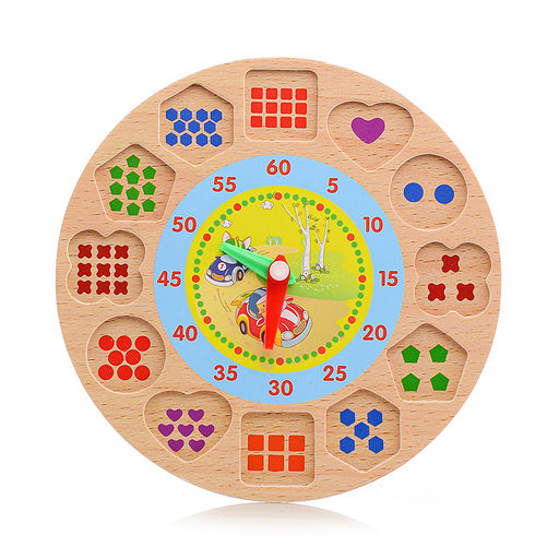 Часы с объемными вкладышами в пакете