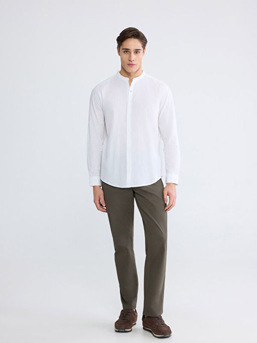 Regular Fit Hakim Yaka Erkek G?mlek