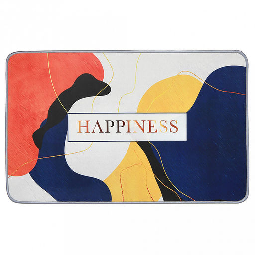 Краски Коврик 40х60см, безворсовый, антискользящее основание, оверложенный край, полиэстер (Китай) - Домашняя мода фото 3