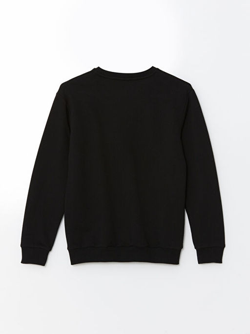 Bisiklet Yaka Erkek ?ocuk Sweatshirt