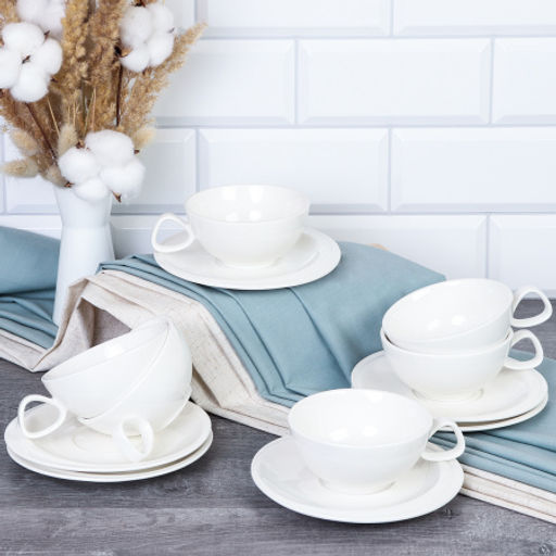 Чайный набор 12 предметов 220 мл / KR-100 /уп 8/ - ГалеонТрейд фото 2