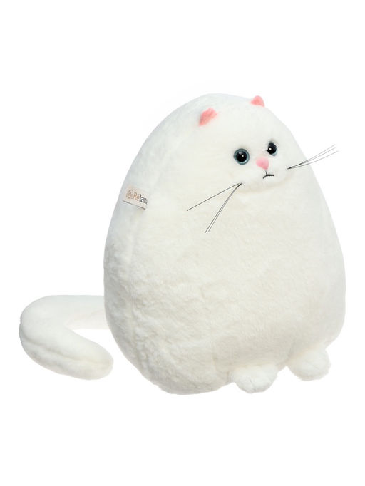 Мягкая игрушка «Котик», белый, 28 см