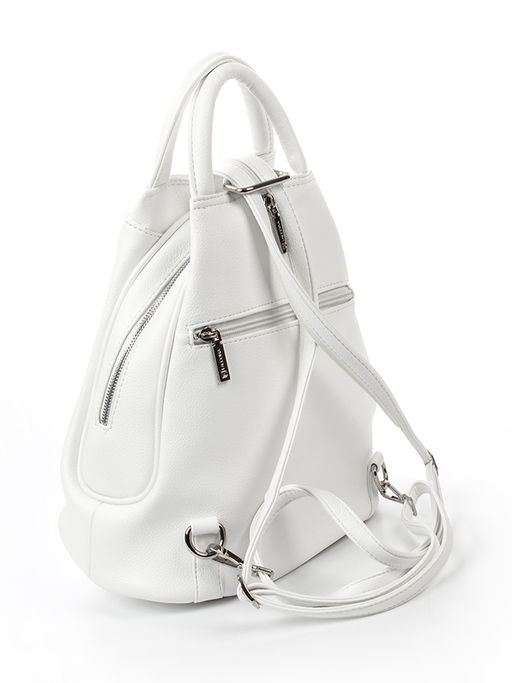 LACCOMA рюкзак Кэрри-белый эко кожа хлопок