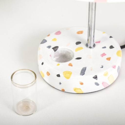 Настольная лампа с абажуром RISALUX Аэлита, Е14, 15 Вт, белый, 20?20?30 см  фото 5