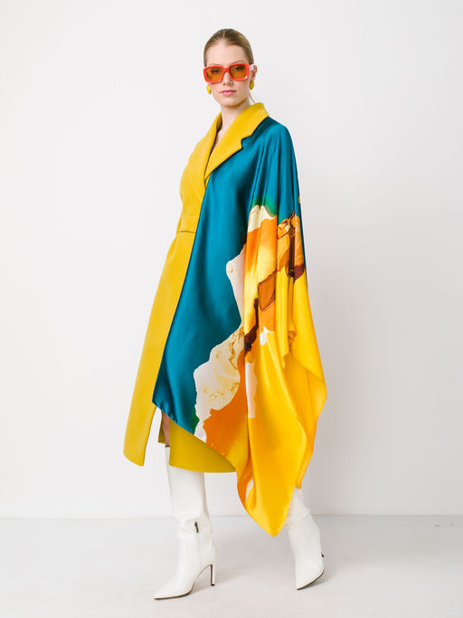 Большой мягкий очень нежный двусторонний палантин - Tantino фото 2