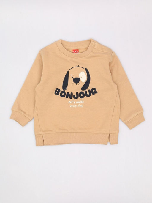 CRB wear / CSBB 90295-31-436 Комплект для мальчика (джемпер, брюки),бежевый/Ex.Cherubino  фото 2