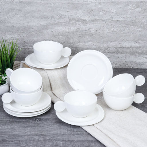 Чайный набор 12 предметов 250 мл / VR-6480 /уп 8/ - Галеонтрейд фото 2