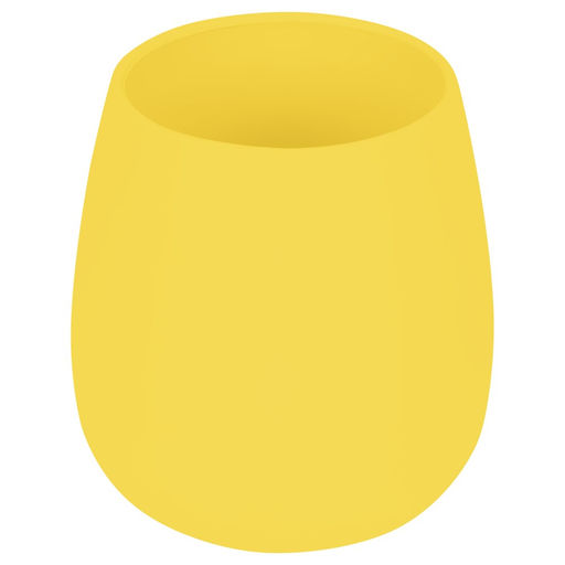 Стаканчик для рисования 290мл., желтый (СС_58917, Мульти-Пульти) силиконовый
