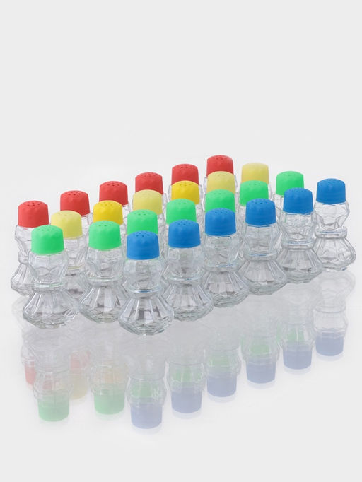 Набор для специй «Излом», 50 мл, 5×9.5 см, 25 шт., стекло