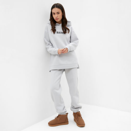 Худи женское MIST Cozy style, серое, размер 44