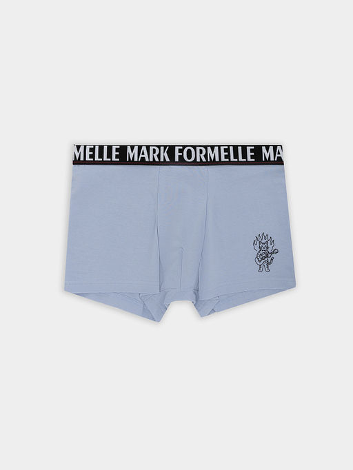 Трусы мужские Mark Formelle хлопок с эластаном голубой  фото 7