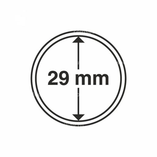Капсула CAPS для монет диаметром 29 мм LEUCHTTURM 303522