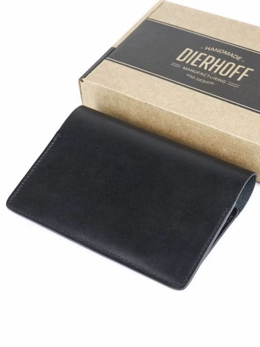 Мужская кожаная обложка для паспорта Dierhoff Д 6015-902 - Sergio valentini фото 3