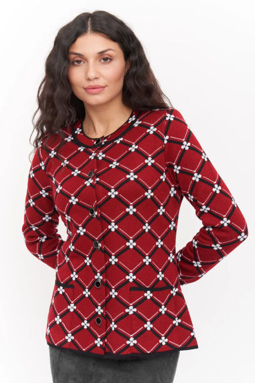 ЗЛАТА Жакет М 3171/красный