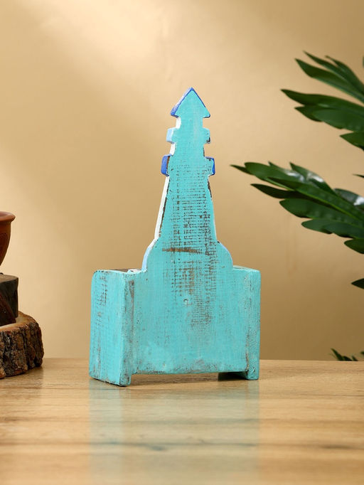 Календарь настольный Маяк, 11519 см, дерево, бирюзово-синий - Simaland фото 3