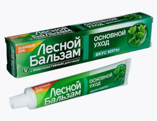 ЛЕСНОЙ БАЛЬЗАМ з/паста 75мл Осн.уход мята
