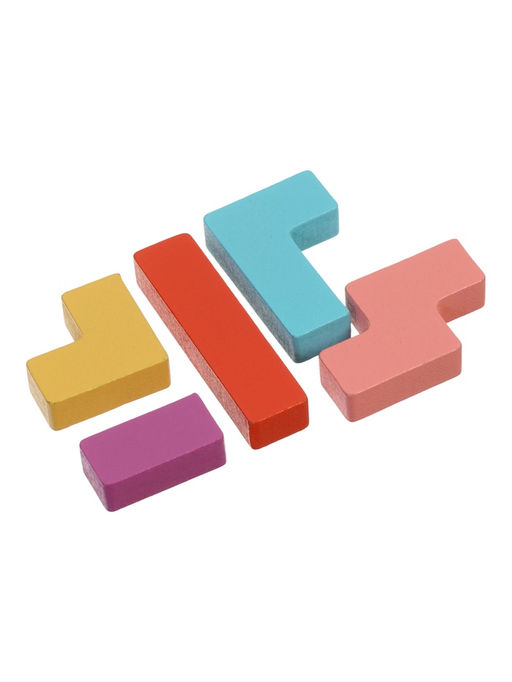 Развивающая головоломка «Тетрис», деревянный