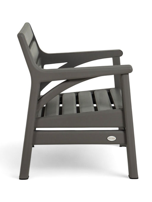 Набор садовой мебели «Евпатория»: 2 кресла, стол, трёхместный диван, серый