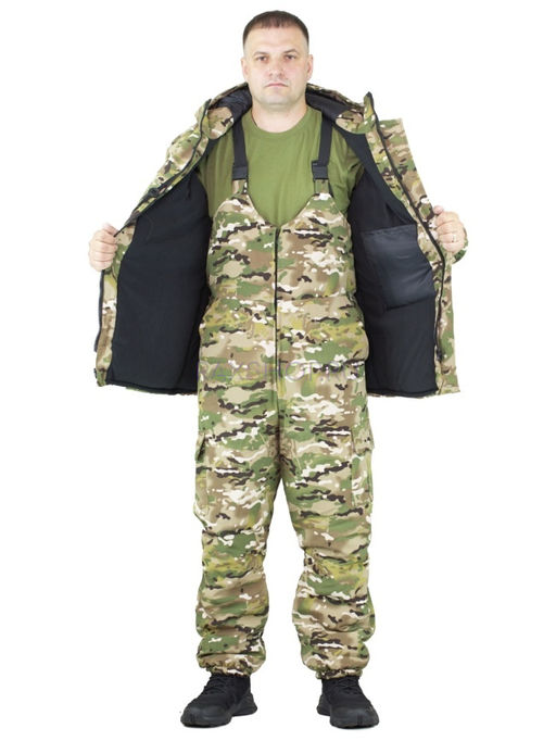 Зимний костюм Forest trail Green для активного отдыха (на флисе) - Rax фото 6