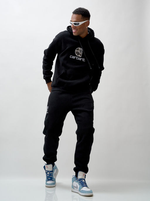 на флисе Спортивный костюм демисезонный черного цвета - Mtforce фото 15