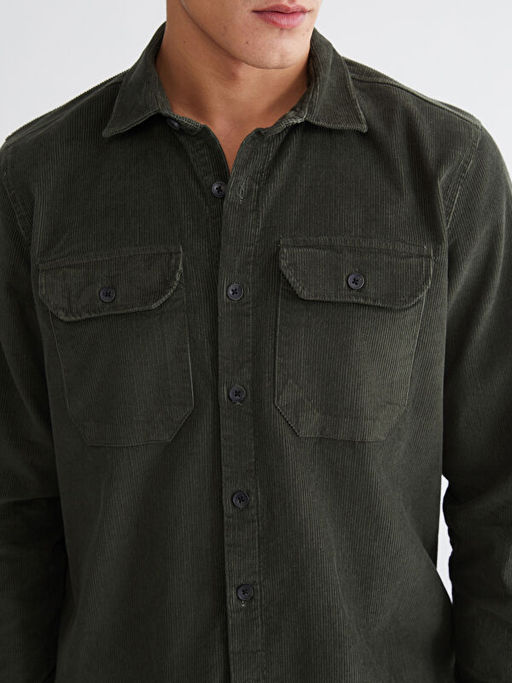 Rahat Kal?p Kadife Erkek G?mlek