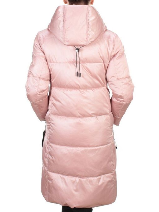9110 PINK Пальто зимнее женское FLOWERROVE (200 гр. холлофайбера) - Fashion фото 5