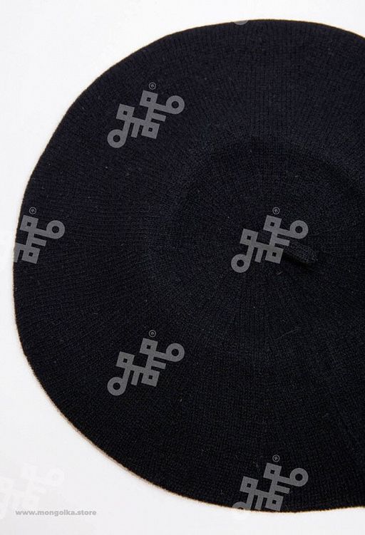 Берет 50% кашемир, 50% шерсть монгольской овцы