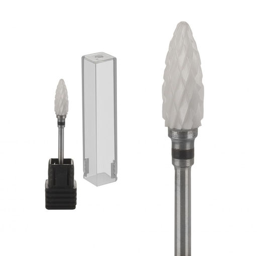 Nail Art Фреза керамическая кукуруза, черный  фото 2