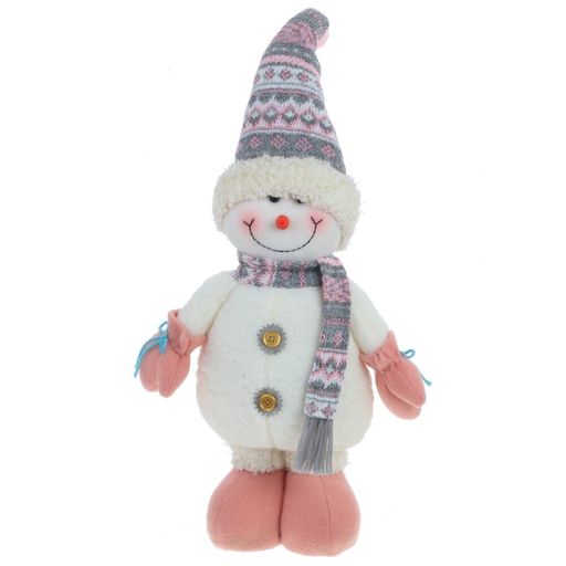 Игрушка набивная "Снеговик", L22 W10 H56/47 см, 2в.