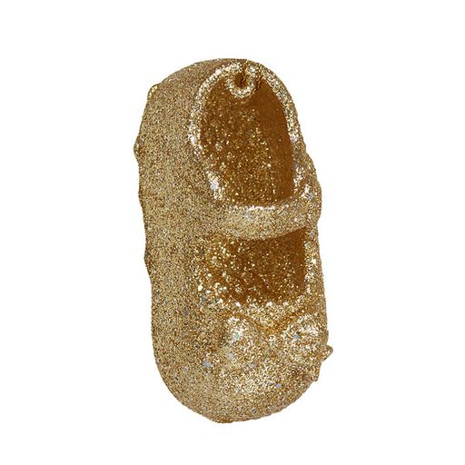 Пинетка 3D золотая искристая 3,5х4х8 см