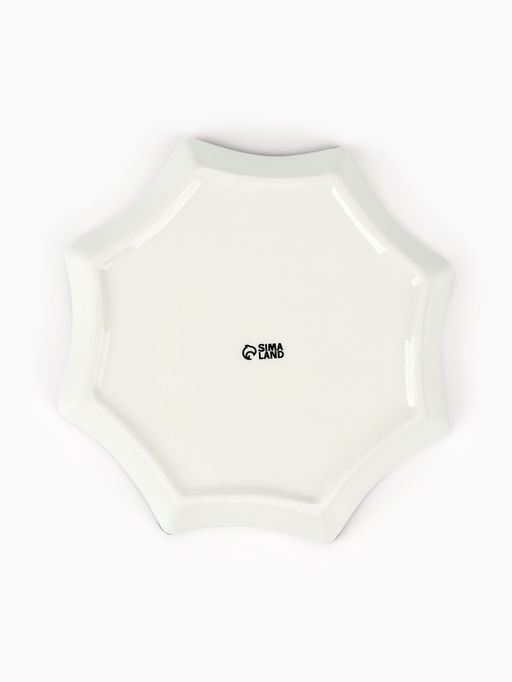 Блюдо новогоднее «Чудесное время», 21×21×3 см, ручная работа