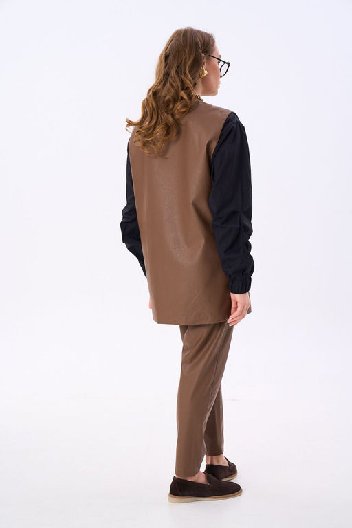 Костюм NIKVA н732-3 шоколад фото 4