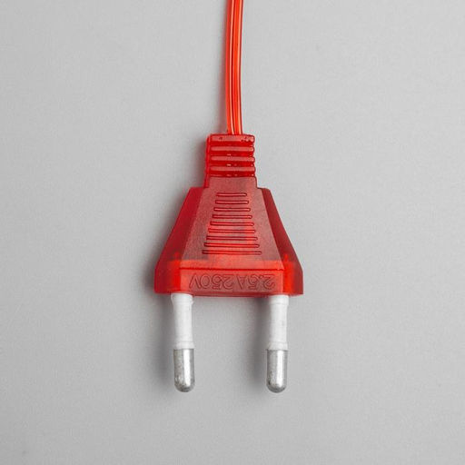 Светодиодная верхушка на ёлку Звезда красная, 22 см, 30 LED, 220 В, свечение красное - Luazon lighting фото 3