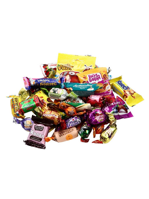 Сладкий новогодний подарок Светлячок, конфеты + игрушка, детский, 500 г