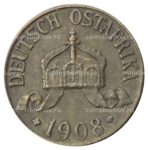 1 геллер 1908 года J Германская Восточная Африка