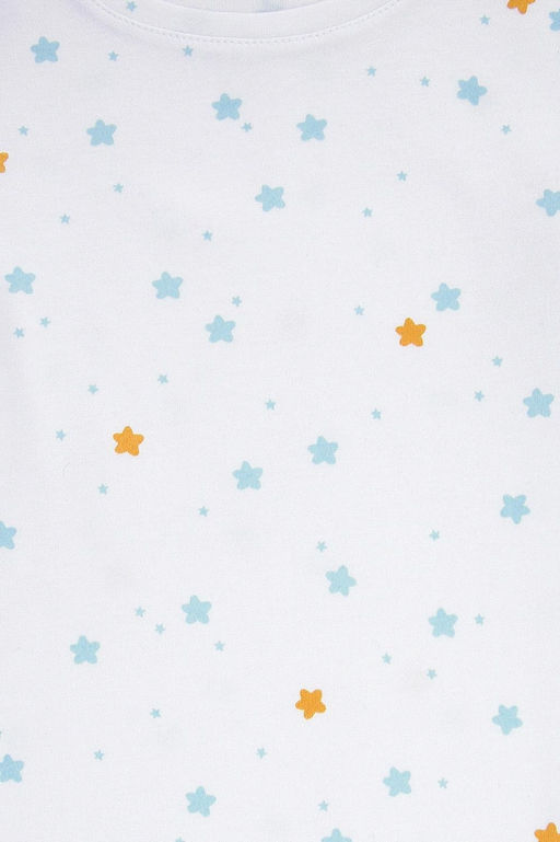 Crockid _ КП 1552/звездочки на белом пижама дет  фото 2