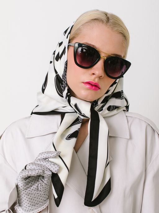 Большой, мягкий, тонкий и очень нежный двусторонний платок - Tantino фото 9