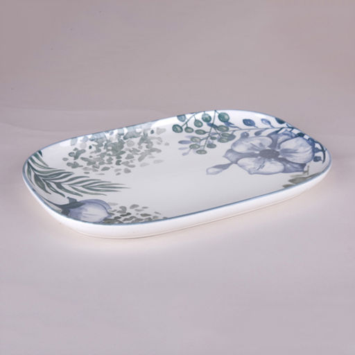 Блюдо 29х19.5х2см Cotton 2 6968 /КОРАЛЛ/