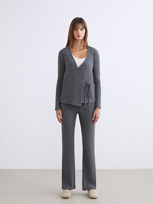 Kruvaze Yaka Kad?n Bluz